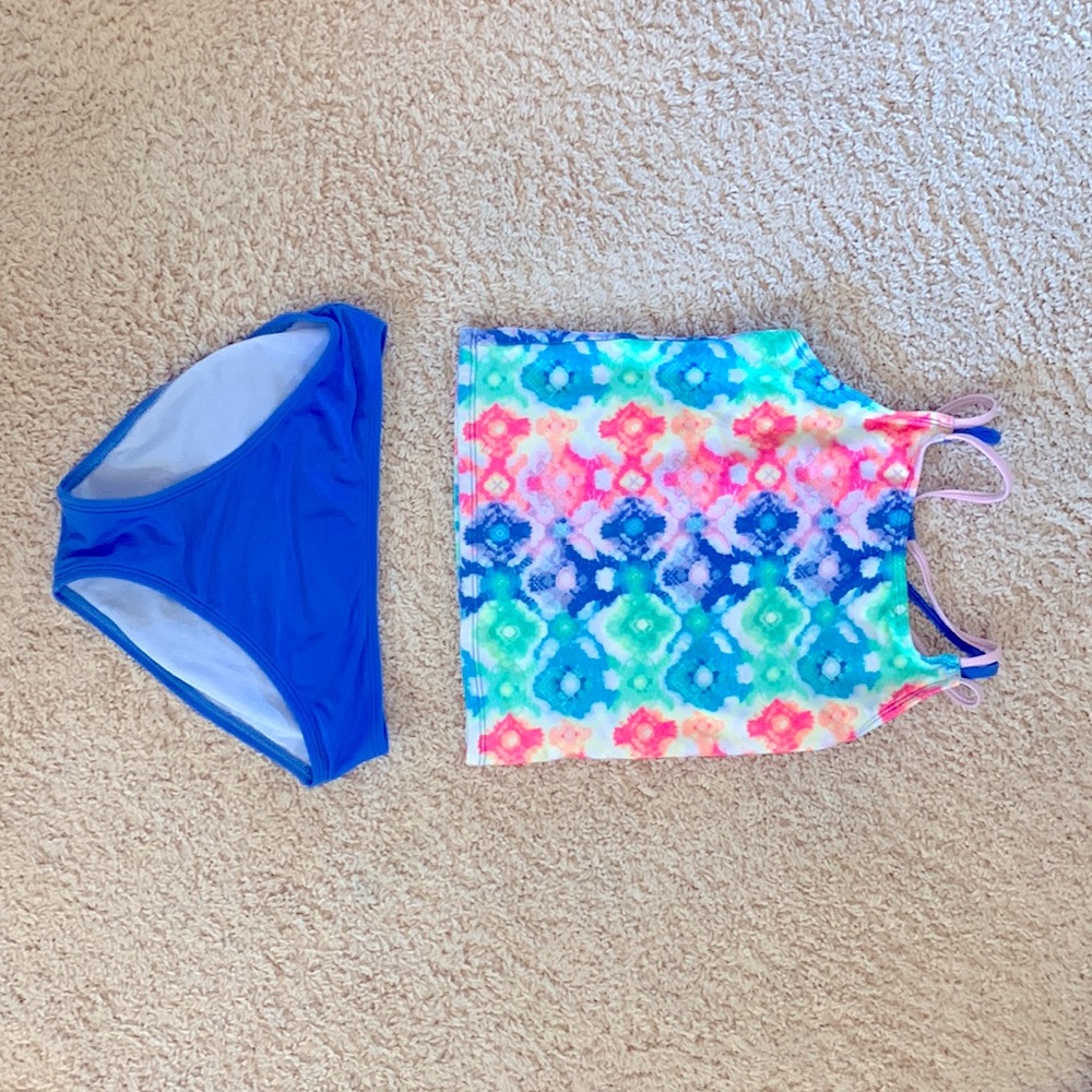Cat&Jack girls Large tankini